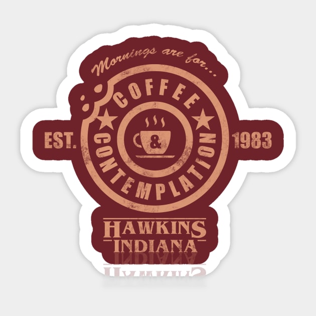 Coffee & Contemplation Sticker by JoelHorton